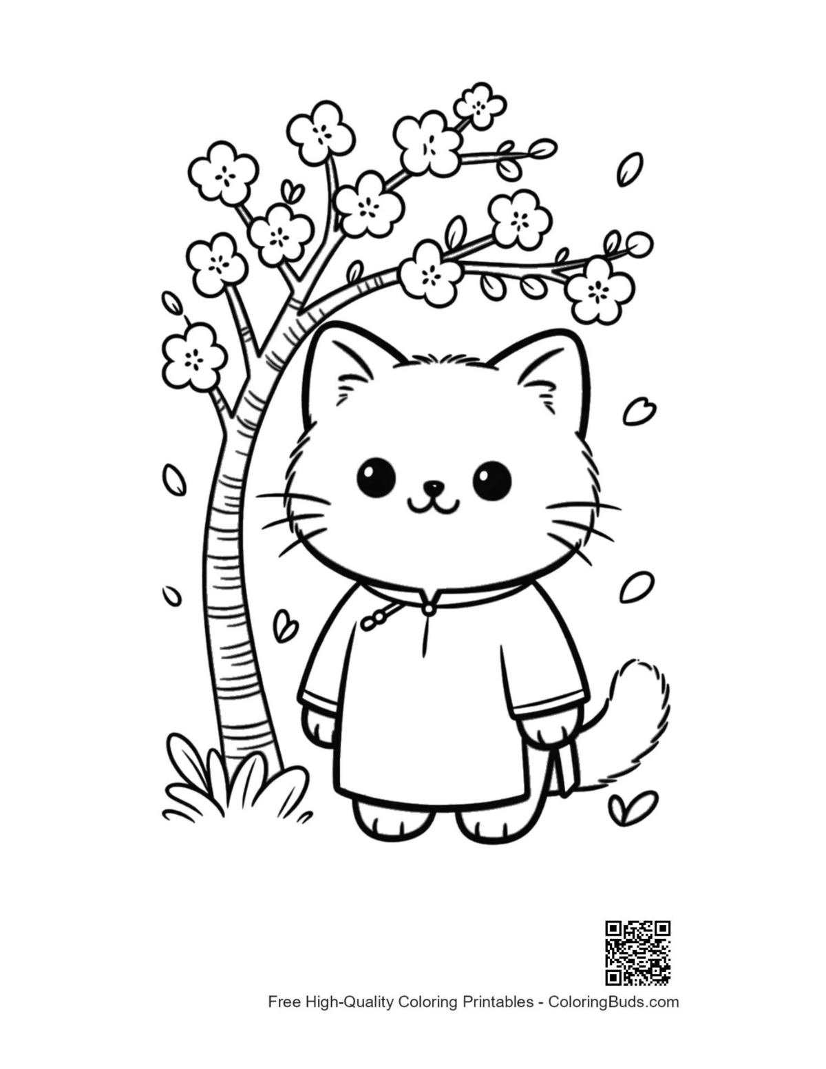 British Shorthair nurse cat by ambulance printable