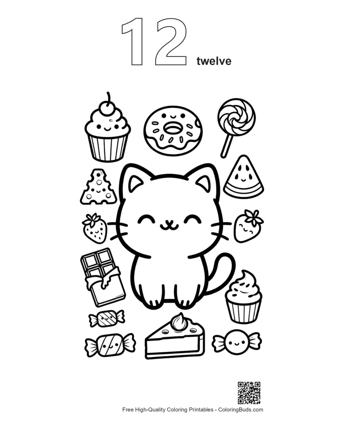 Grizzly bear coloring page outline number 12