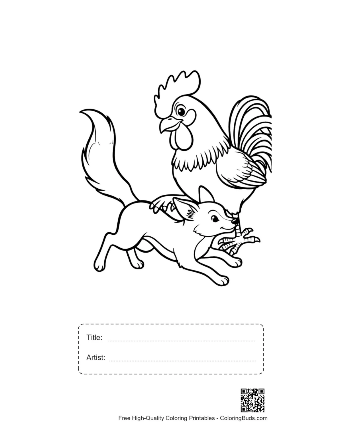 แบบฟอร์มตารางไก่ชนพร้อมช่องใส่ชื่อเรื่องที่สามารถพิมพ์ได้