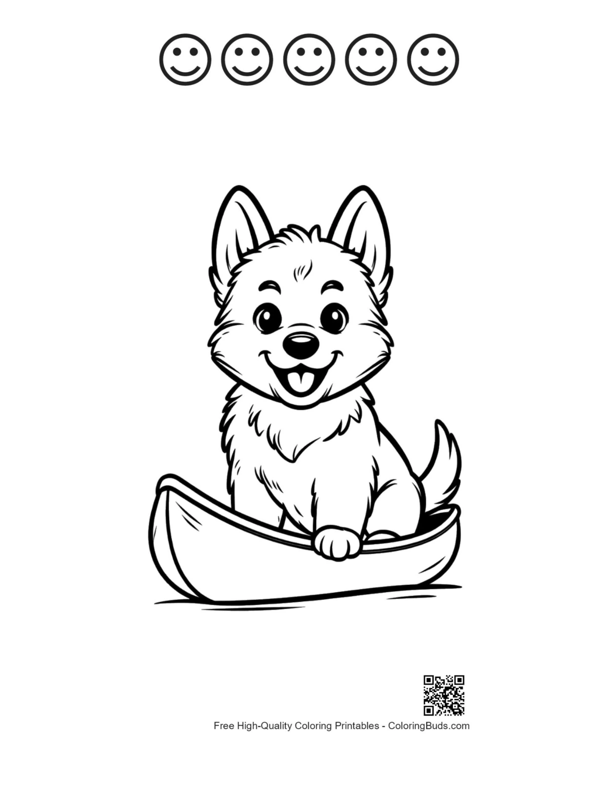 Cute Becgie puppy with happy faces garden art