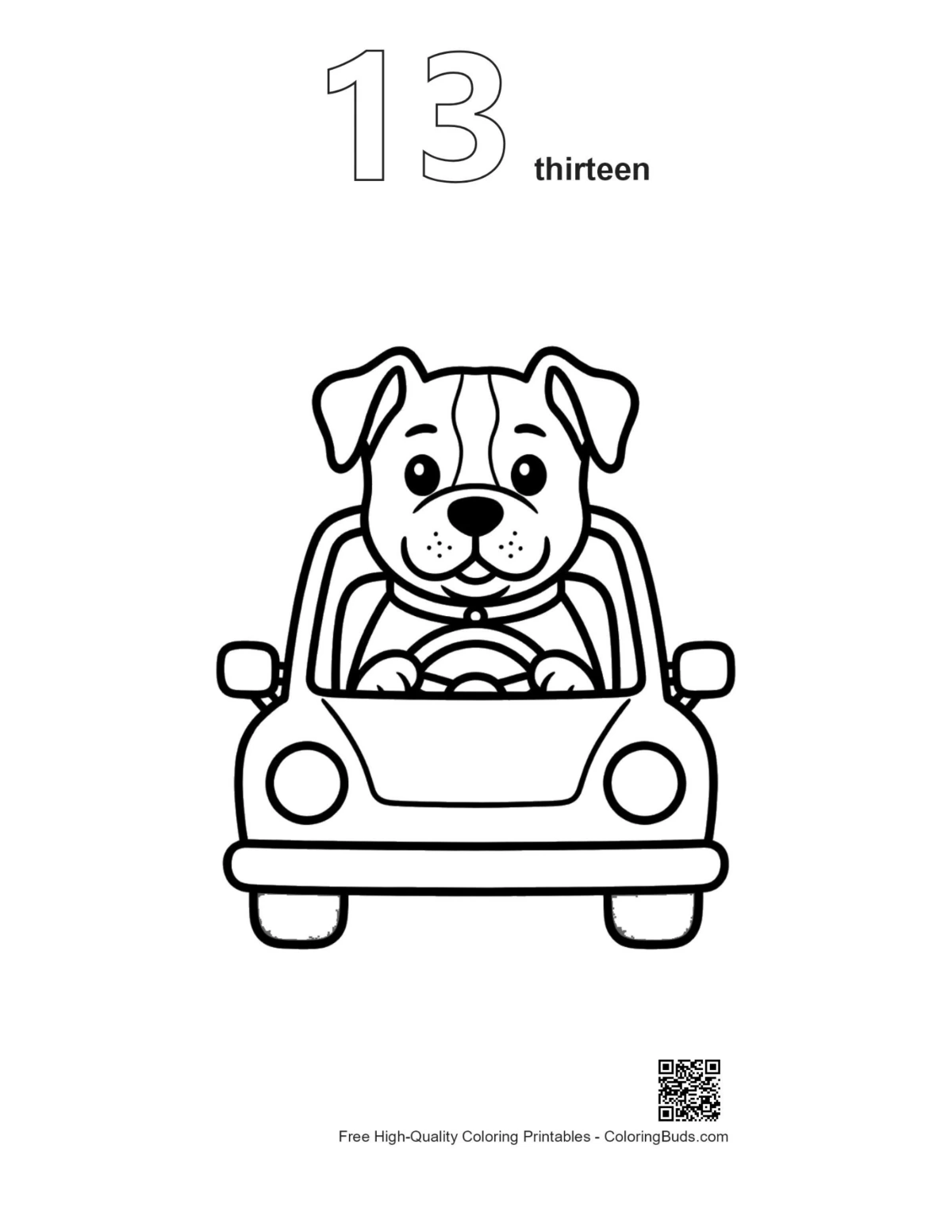 Pitbull coloring page outline number 13 diamond kite