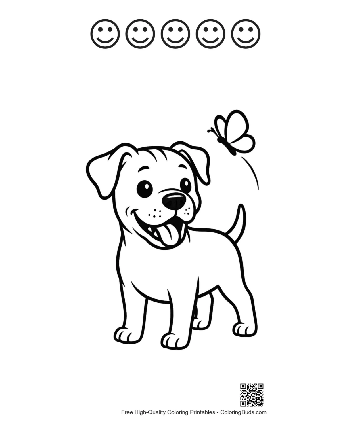 playful pitbull spring page 5 happy face outlines