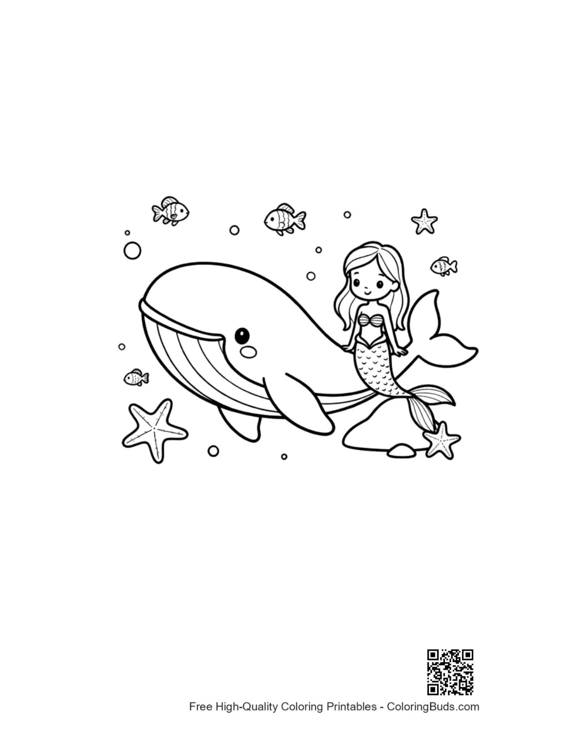 Free blue whale coloring sheet printable outline