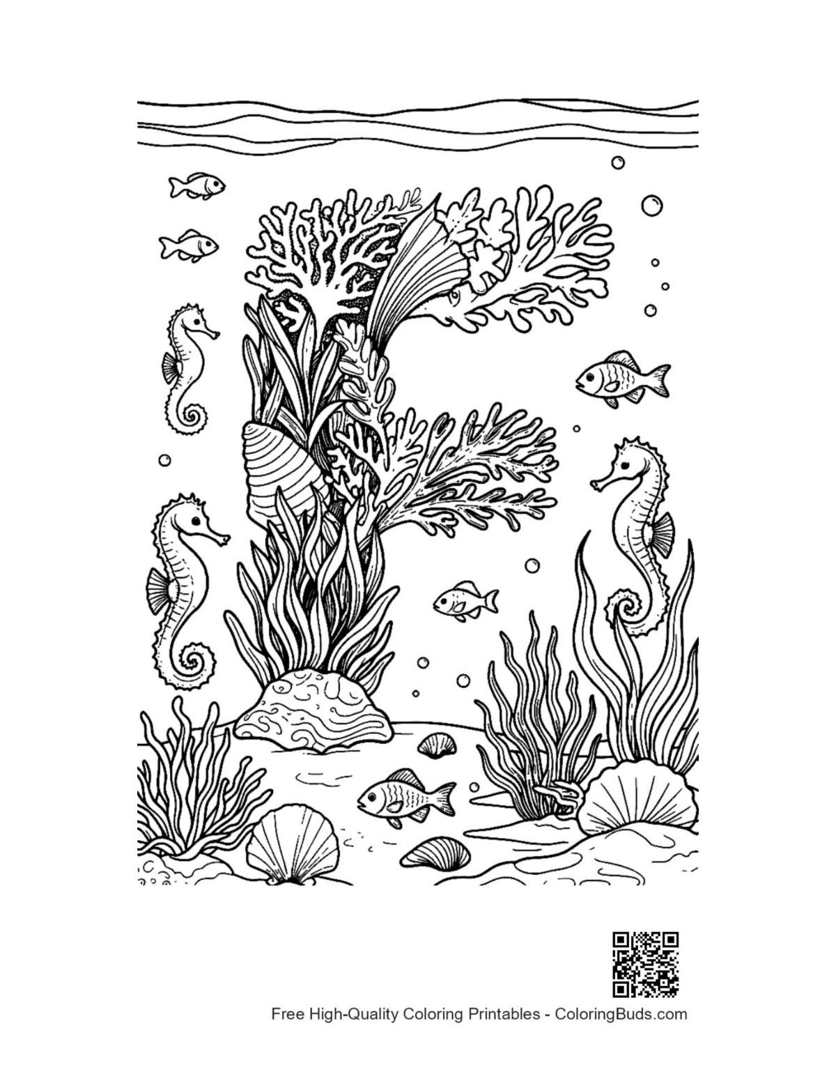 Printable Letter A-Z coloring sheet download