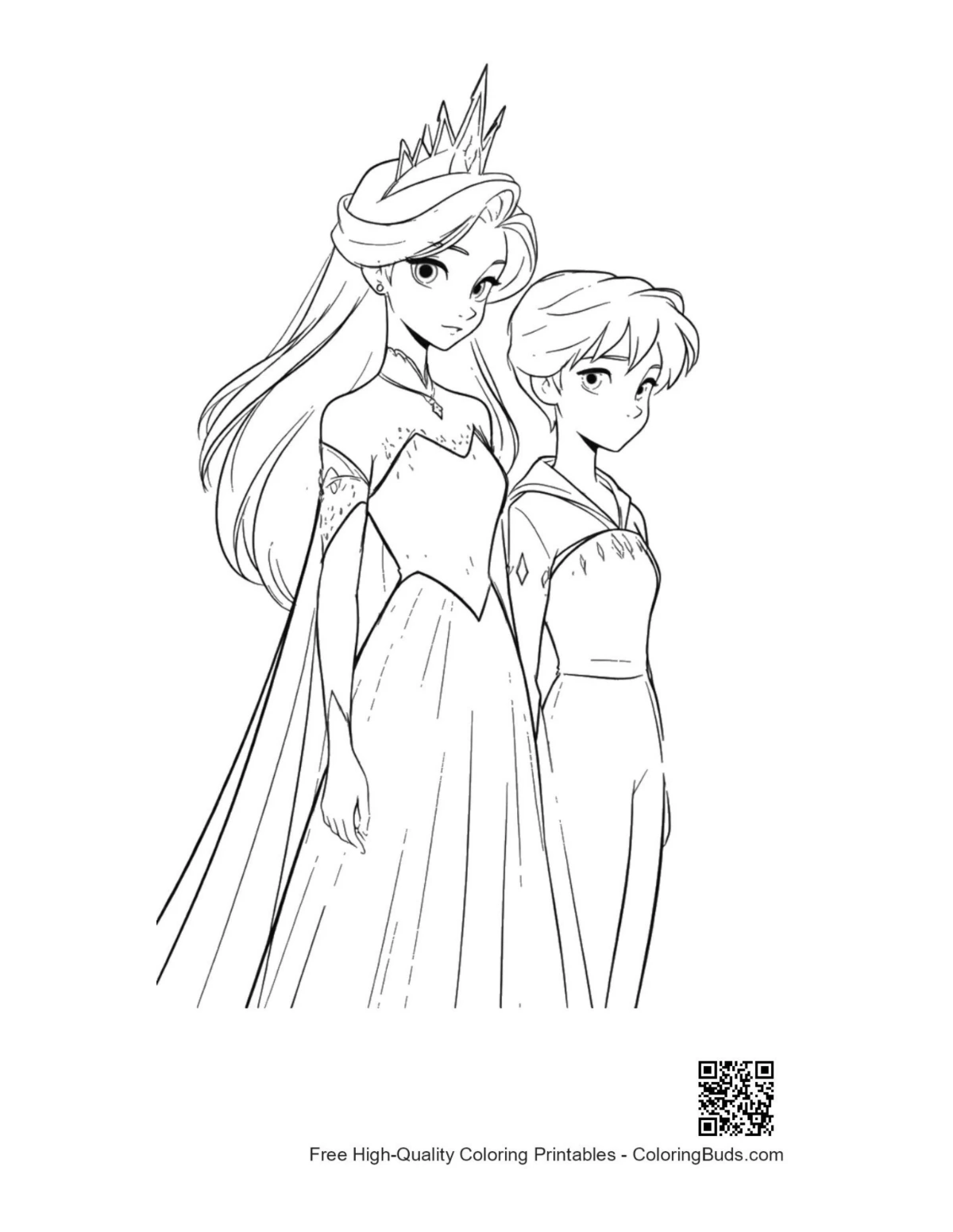 Ice Princess and Young Royal side by side