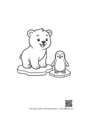 Thumbnail: Cute Polar Bear Printable