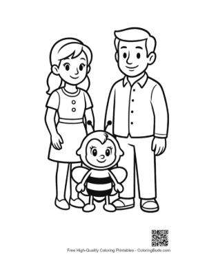 Thumbnail: Honey Bee Family Portrait