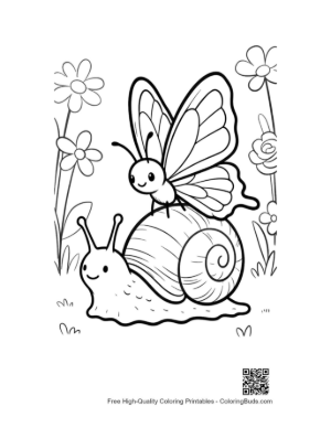 Thumbnail: Download Swallowtail Butterfly for Kids Printable