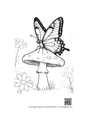 Thumbnail: Download Swallowtail Butterfly Printable