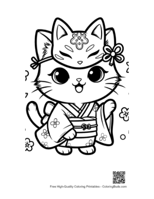 Thumbnail: Cute Cat Masks Printable