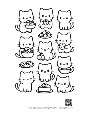 Thumbnail: Free Kawaii for Kids Printable