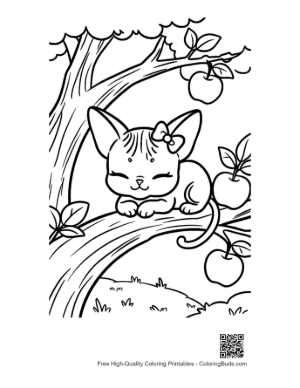 Thumbnail: Cute Sphynx Printable