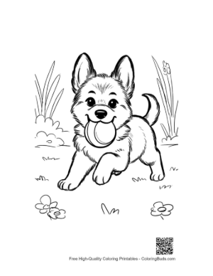 Thumbnail: Becgie Coloring Page Printable