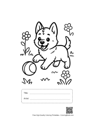Thumbnail: Becie Printable with Title and Artist Box