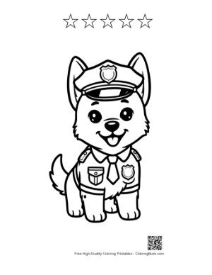 Thumbnail: Download Becgie To Color Printable and 5 Star Outline