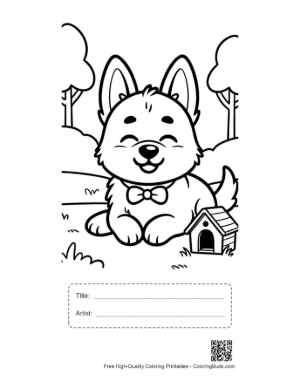 Thumbnail: Free Becgie for Kids Printable with Title and Artist Box