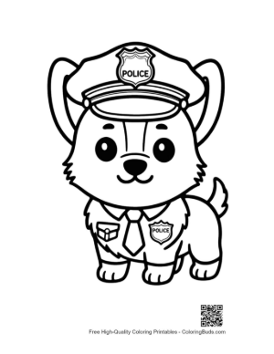 Thumbnail: Free Corgi Printable