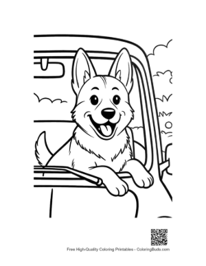 Thumbnail: German Shepherd Printable