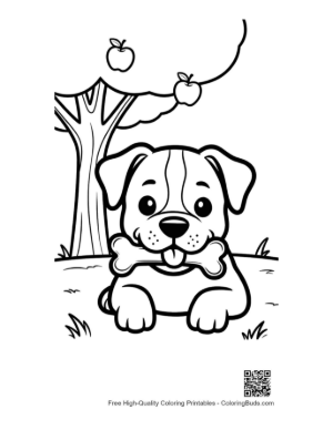 Thumbnail: Download Pitbull Coloring Sheet Printable