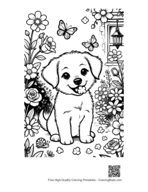 Thumbnail: Free Puppies Printable