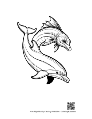 Thumbnail: Playful Dolphins Leaping in Sync