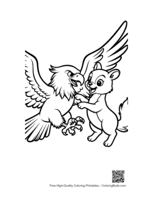 Thumbnail: Bald Eagle Plays with Cute Squirrel