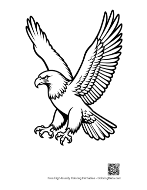 Thumbnail: Fierce Bald Eagle Spreading Wings