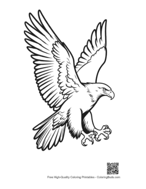 Thumbnail: Soaring Golden Eagle with Fierce Talons