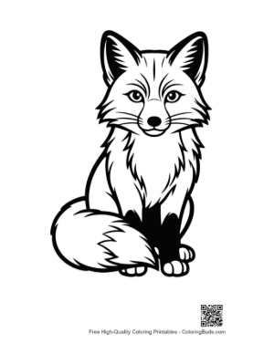Thumbnail: Cute Red Fox Sitting Playfully
