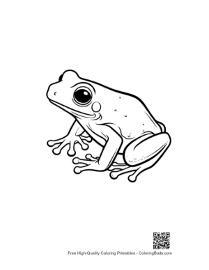 Thumbnail: Adorable Tree Frog Illustration
