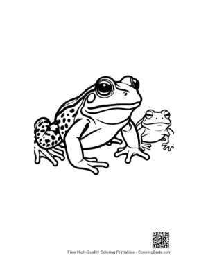 Thumbnail: Bullfrog and Tadpole Duo