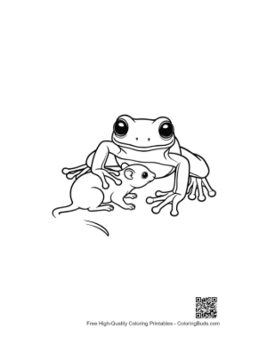 Thumbnail: Tree Frog Embracing Cute Mouse