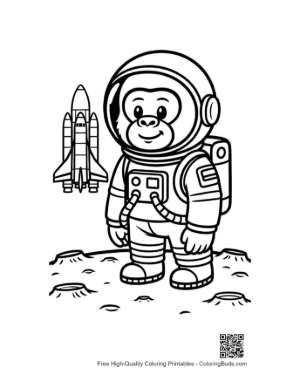 Thumbnail: Gorilla Printable