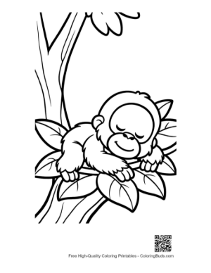 Thumbnail: Orangutan Printable