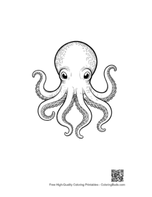 Thumbnail: Cute Big-Eyed Octopus Illustration