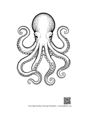 Thumbnail: Gigantic Octopus Ink Drawing