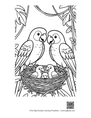 Thumbnail: Easy Cockatoo Printable