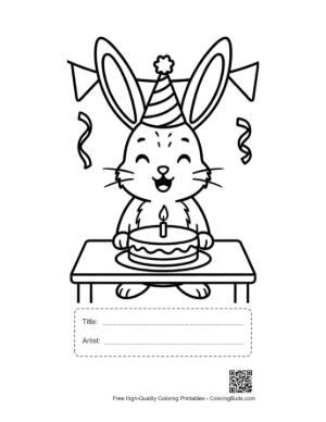 Thumbnail: Jackrabbit for Kids Printable with Title and Artist Box