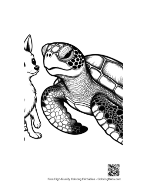 Thumbnail: Chihuahua and Green Sea Turtle Stare-Down