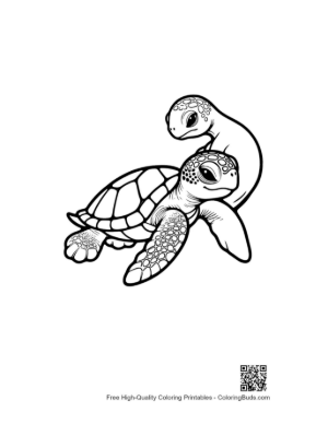 Thumbnail: Cute Hatchling Sea Turtles Cuddling
