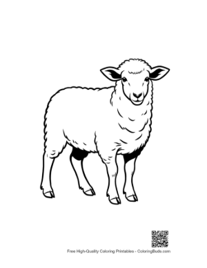 Thumbnail: Woolly Sheep Standing Gracefully