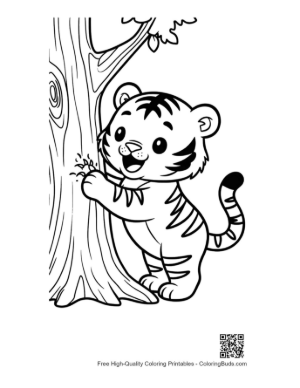 Thumbnail: Bengal Tiger Printable