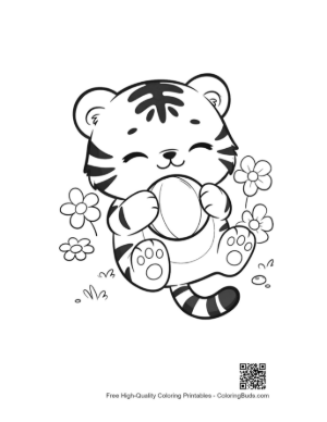 Thumbnail: Free Bengal Tiger Printable