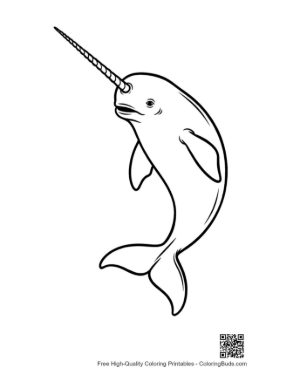 Thumbnail: Playful Narwhal Leaping with Tusk