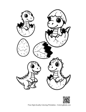 Thumbnail: Cute Baby Dinos Hatching from Eggs