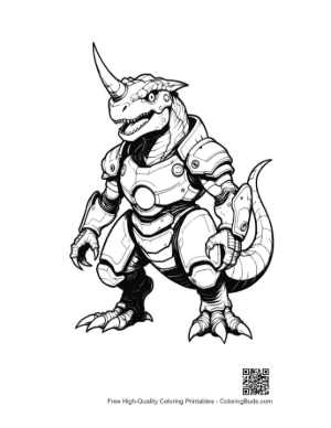 Thumbnail: Armored Stegosaurus Mech Warrior