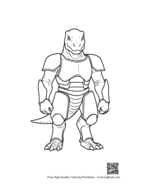 Thumbnail: Armored Stegosaurus Warrior Stands Fiercely