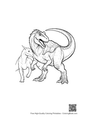 Thumbnail: Majestic Stegosaurus with Baby Dino