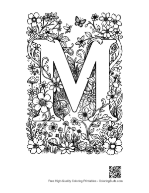 Thumbnail: Download Letter A-Z Coloring Page Printable