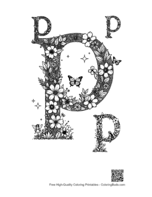 Thumbnail: Download Letter A-Z Coloring Sheet Printable